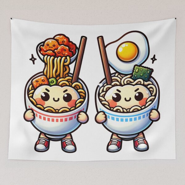 Item preview, Ramen Duo: Eggceptional Varieties designed and sold by herloque.