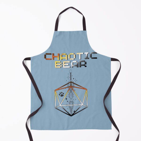 Item preview, Chaotic Bear Pride Flag Colors, Bear D20, Bear D&D Design 2 designed and sold by Travelslightly.