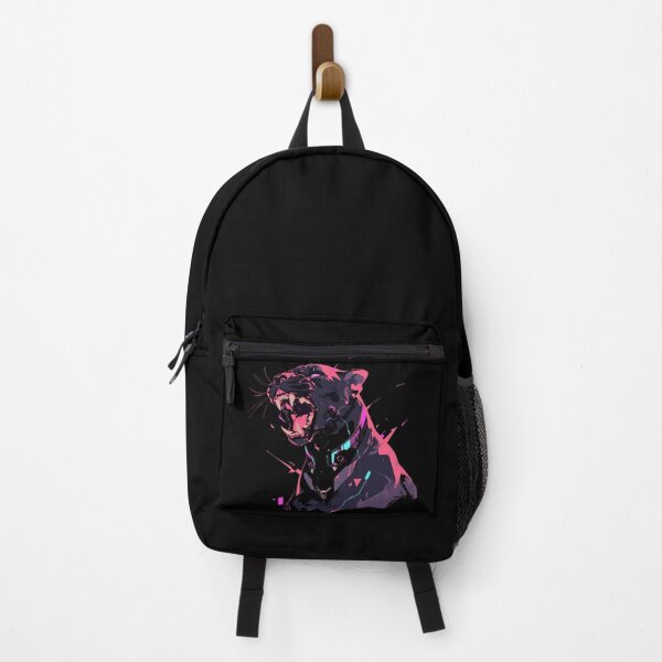 Item preview, Cyber Black Panther // Black Panther // Cool Animal // Cyber Animal // Future Animal Art // Animal Warrior // Animal Cute Art // Gaming Aesthetic stickers designed and sold by SMARTKIT  DESIGNAGENCY.