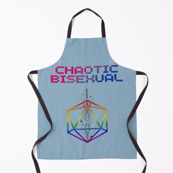 Item preview, Chaotic Bi Pride Flag Colors, Bisexual D20, Bi D&D Design 2 designed and sold by Travelslightly.