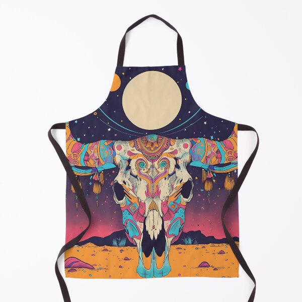 Item preview, Trippy Cow Skull designed and sold by dcrc.