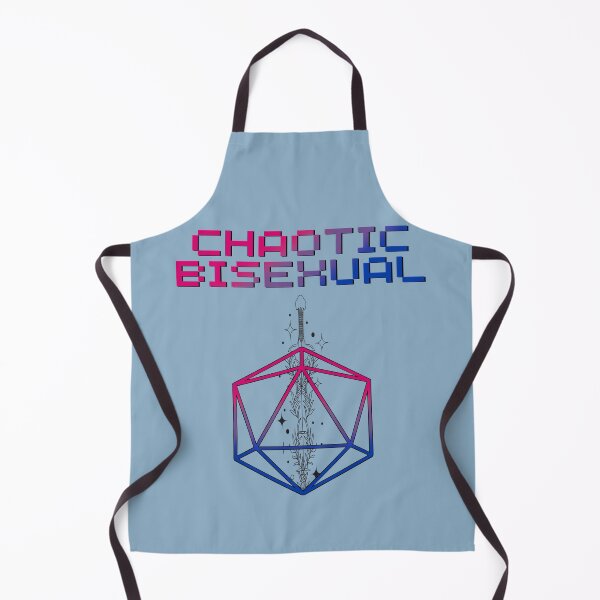 Item preview, Chaotic Bi Pride Flag Colors, Bisexual D20, Bi D&D  designed and sold by Travelslightly.