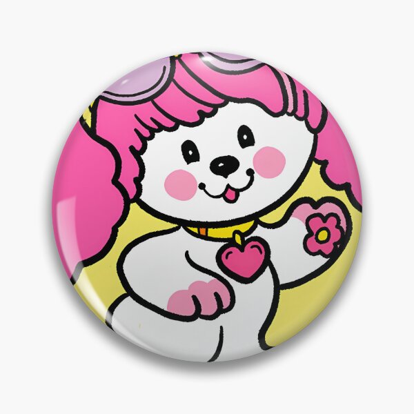 Item preview, Poochie In A Circle Retro Pink Dog designed and sold by LasandraPrice.