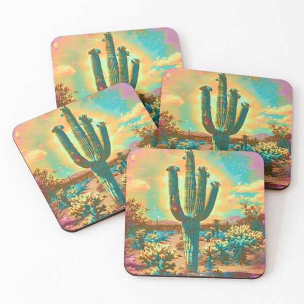Item preview, Trippy Desert Cactus  designed and sold by dcrc.