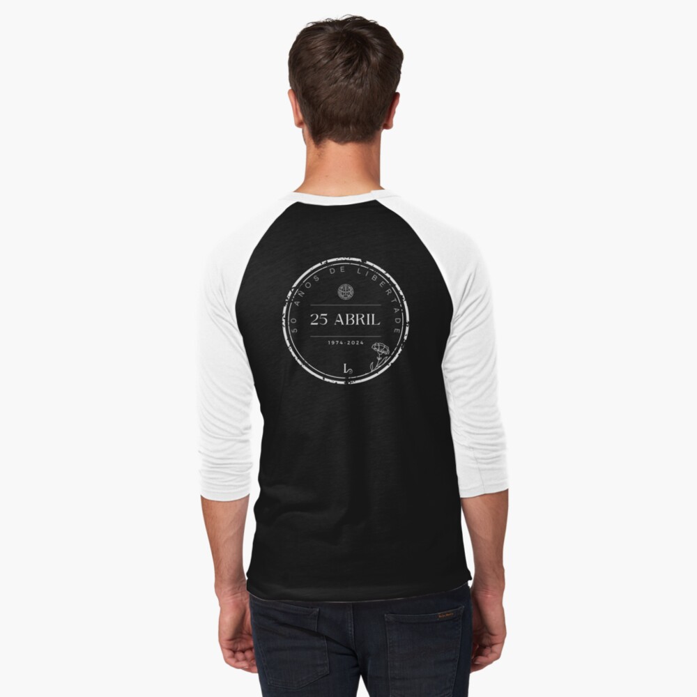 Item preview, Baseball ¾ Sleeve T-Shirt designed and sold by Lusoweb-Creator.