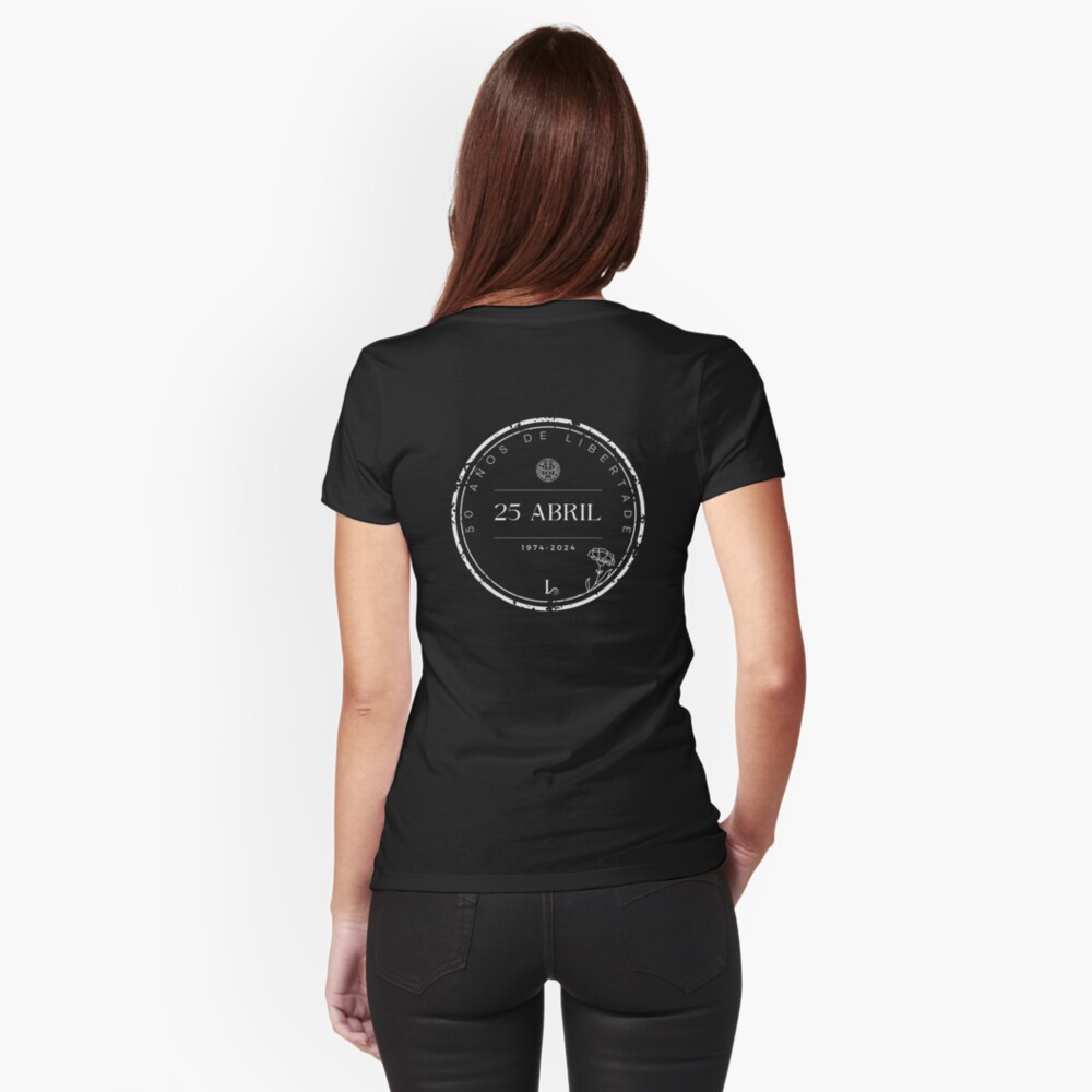 Item preview, Fitted T-Shirt designed and sold by Lusoweb-Creator.