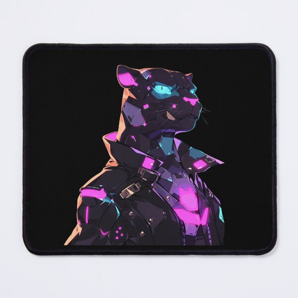 Item preview, Cyber Black Panther // Black Panther // Cool Animal // Cyber Animal // Future Animal Art // Animal Warrior // Animal Cute Art // Gaming Aesthetic stickers designed and sold by SMARTKIT DESIGNAGENCY.