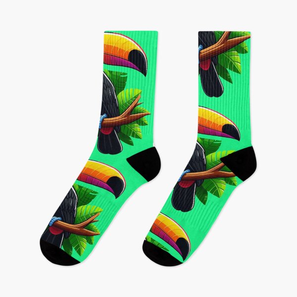 Item preview, Sticker of Toucan in nature designed and sold by creativekrish.