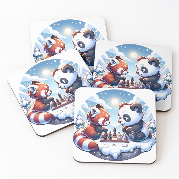 Item preview, Furry Chess Masters: Snowy Summit Strategy designed and sold by herloque.