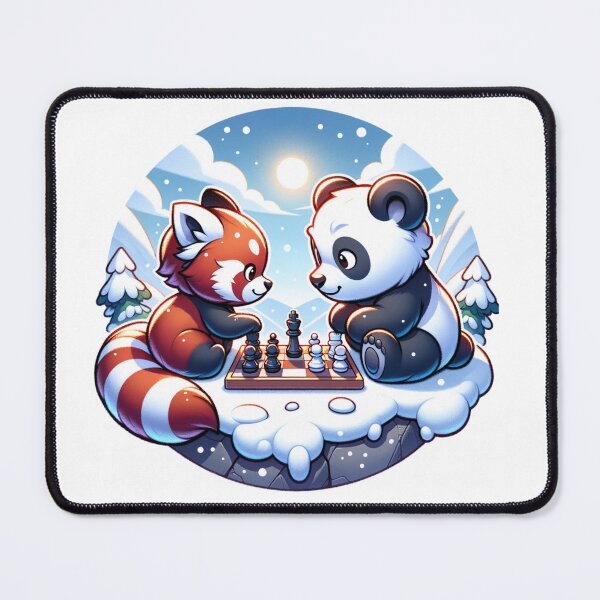 Item preview, Furry Chess Masters: Snowy Summit Strategy designed and sold by herloque.