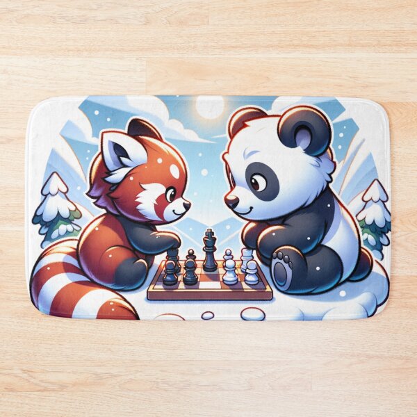 Item preview, Furry Chess Masters: Snowy Summit Strategy designed and sold by herloque.
