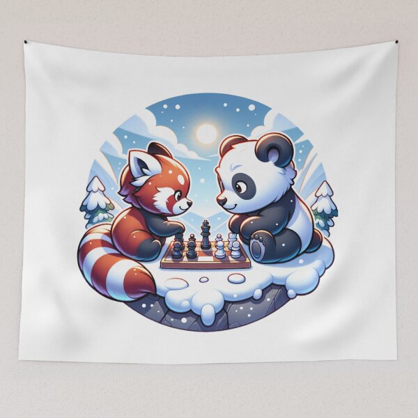 Item preview, Furry Chess Masters: Snowy Summit Strategy designed and sold by herloque.