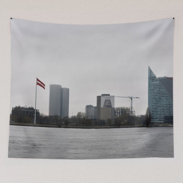 Item preview, New town riaing. Riga 2024 designed and sold by Jouko Lehto Photography.