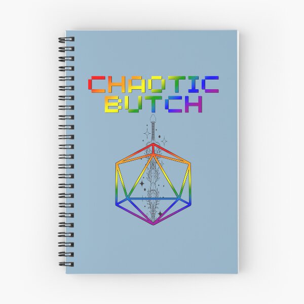 Item preview, Chaotic Butch Pride Flag Colors, Butch D20, Butch D&D  designed and sold by Travelslightly.