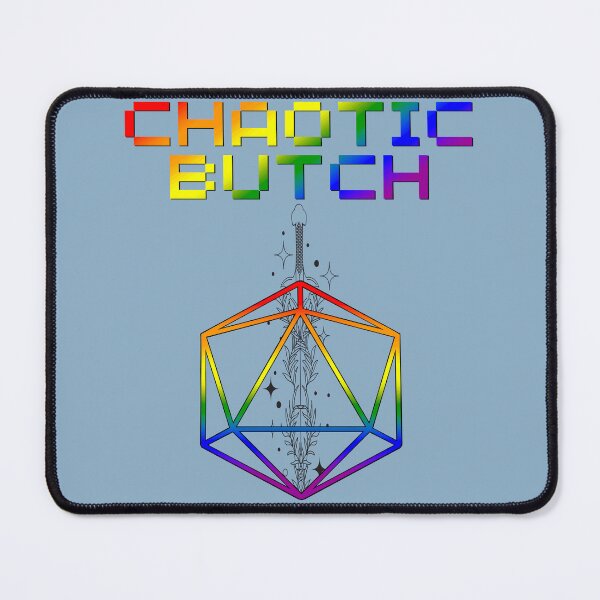 Item preview, Chaotic Butch Pride Flag Colors, Butch D20, Butch D&D  designed and sold by Travelslightly.