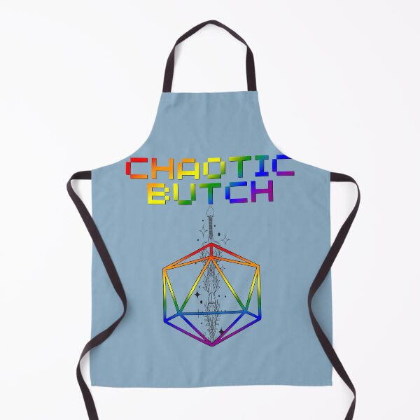 Item preview, Chaotic Butch Pride Flag Colors, Butch D20, Butch D&D designed and sold by Travelslightly.