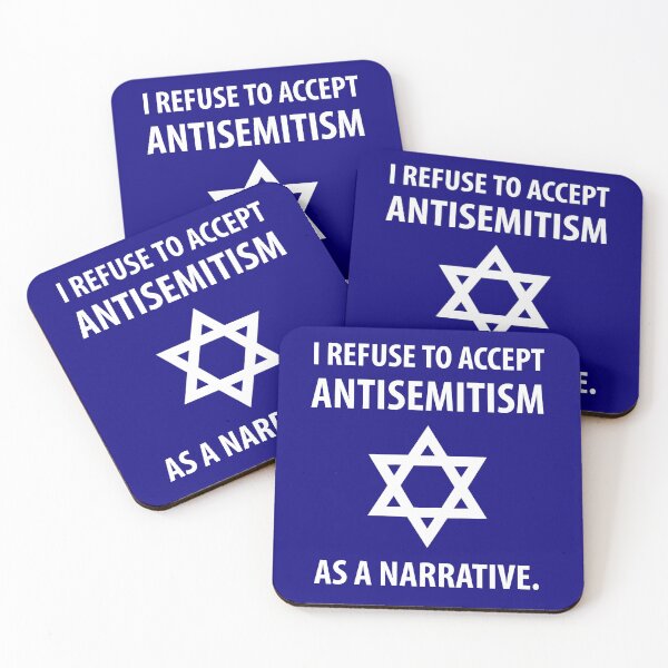 Item preview, I will not accept antisemitism as a narrative  designed and sold by Rachel the Artist .