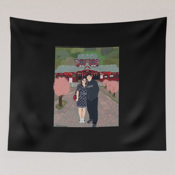 Item preview, Jen and Phil Tokyo 2024 designed and sold by artoftilly.
