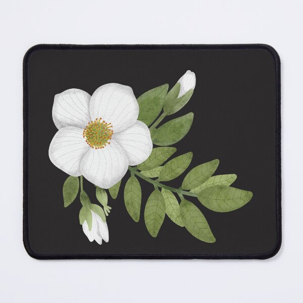 Item preview, Cherokee rose with green leaf designed and sold by pinkyfish1010.