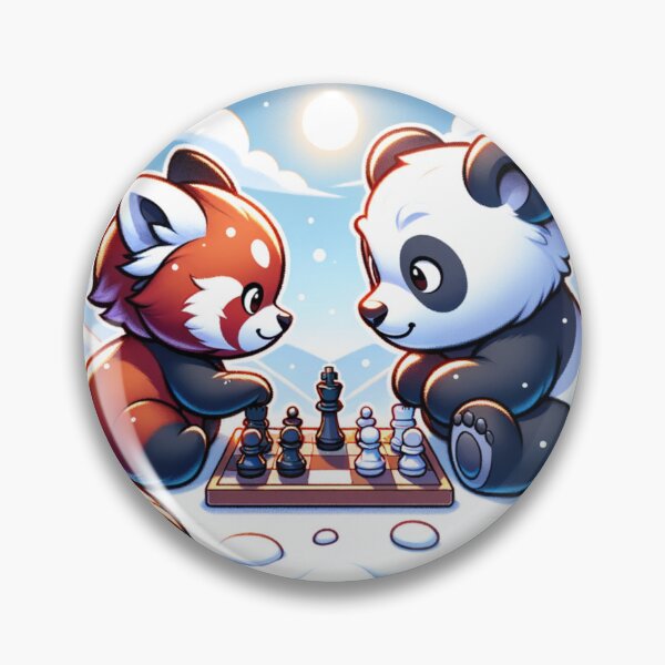 Item preview, Furry Chess Masters: Snowy Summit Strategy designed and sold by herloque.
