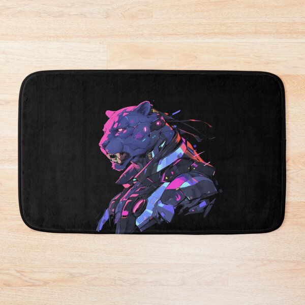 Item preview, Cyber Black Panther // Black Panther // Cool Animal // Cyber Animal // Future Animal Art // Animal Warrior // Animal Cute Art // Gaming Aesthetic stickers designed and sold by SMARTKIT  DESIGNAGENCY.