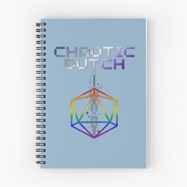 Item preview, Chaotic Butch Pride Flag Colors, Butch D20, Butch D&D Design 2 designed and sold by Travelslightly.