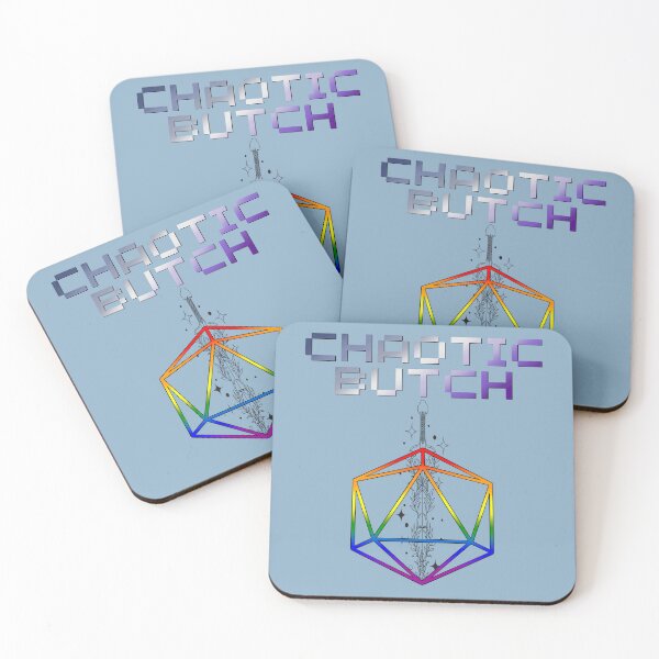 Item preview, Chaotic Butch Pride Flag Colors, Butch D20, Butch D&D Design 2 designed and sold by Travelslightly.