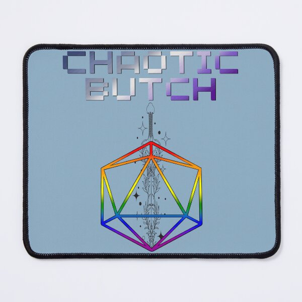 Item preview, Chaotic Butch Pride Flag Colors, Butch D20, Butch D&D Design 2 designed and sold by Travelslightly.