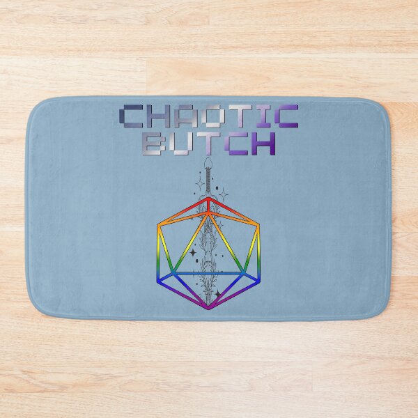 Item preview, Chaotic Butch Pride Flag Colors, Butch D20, Butch D&D Design 2 designed and sold by Travelslightly.