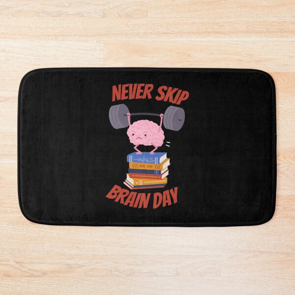 Item preview, Never skip brain day designed and sold by Cleanthes.