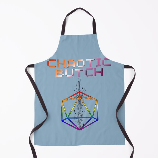 Item preview, Chaotic Butch Pride Flag Colors, Butch D20, Butch D&D Design 3 designed and sold by Travelslightly.