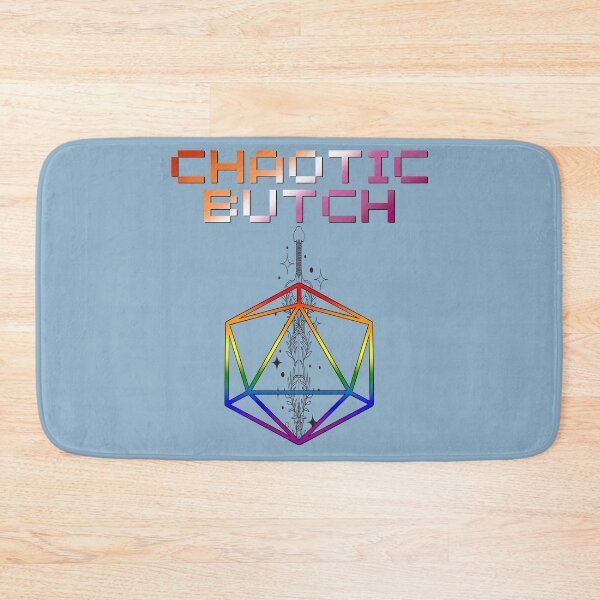 Item preview, Chaotic Butch Pride Flag Colors, Butch D20, Butch D&D Design 3 designed and sold by Travelslightly.