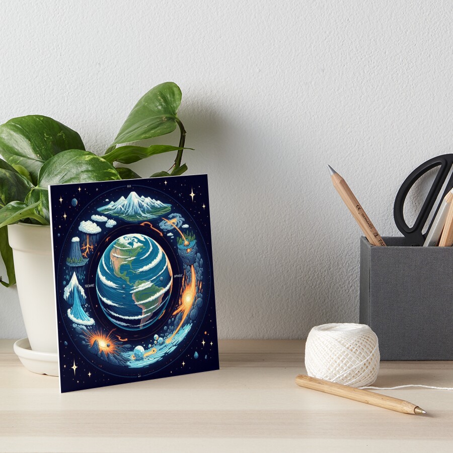 Item preview, Art Board Print designed and sold by RaF71PrO.