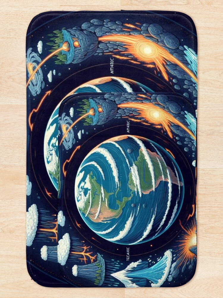 Thumbnail 5 of 6, Bath Mat, 22 April designed and sold by RaF71PrO.