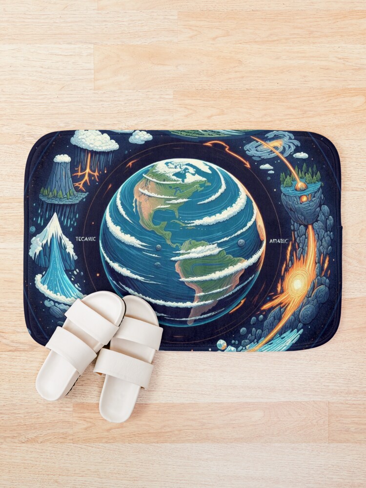 Thumbnail 1 of 6, Bath Mat, 22 April designed and sold by RaF71PrO.
