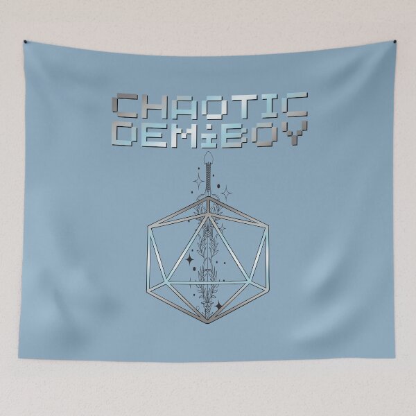 Item preview, Chaotic Demiboy Pride Flag Colors, Demiboy D20, Demiboy D&D  designed and sold by Travelslightly.