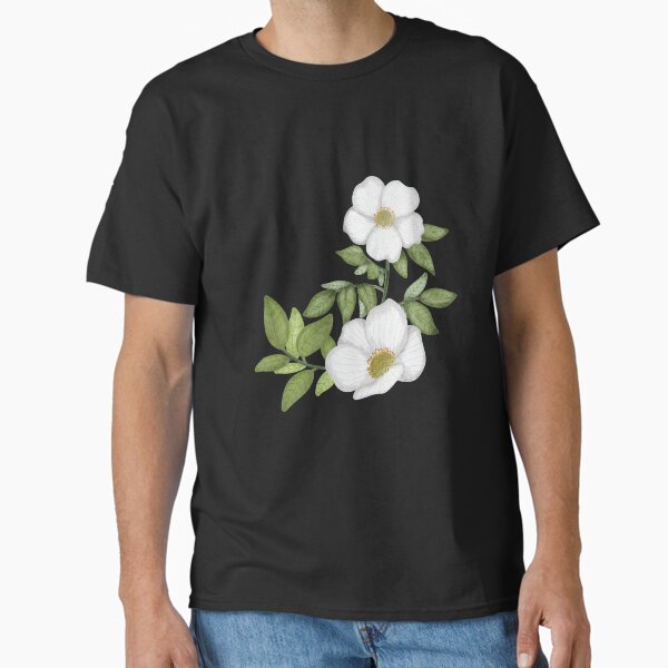 Item preview, Wild white rose blooming designed and sold by pinkyfish1010.
