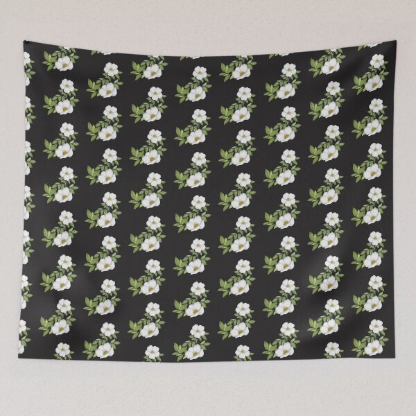 Item preview, Wild white rose blooming designed and sold by pinkyfish1010.