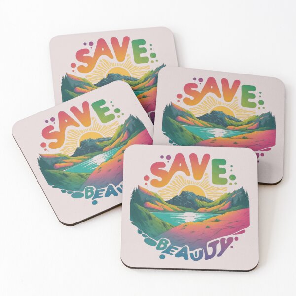 Item preview, Save Earth beauty tee designed and sold by kitturawat.