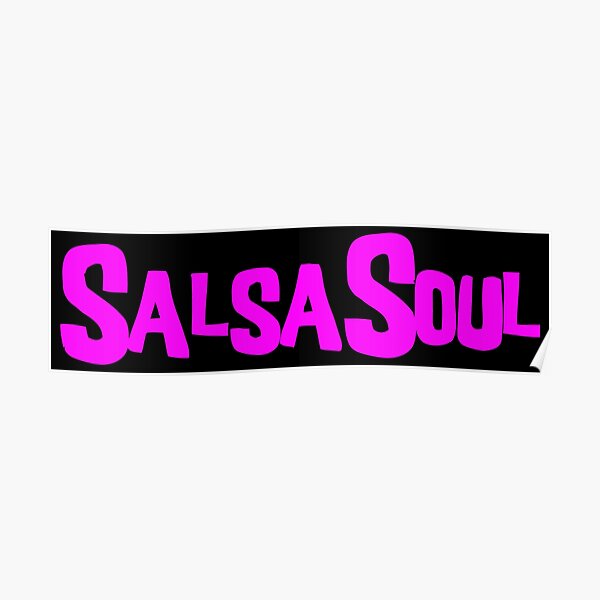 "Salsa Soul Pink Logo" Poster by 108dragons Redbubble