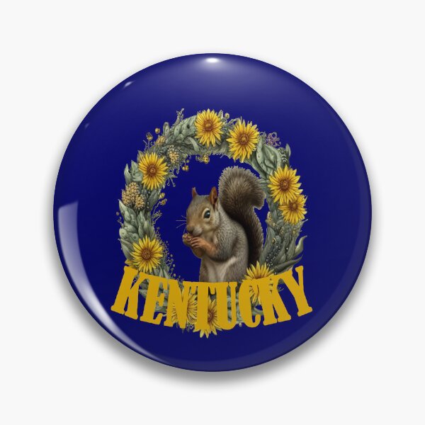 Item preview, For The Love Of Kentucky, Grey Squirrels and Yellow Flowers designed and sold by taiche.