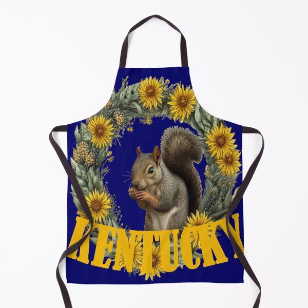 Item preview, For The Love Of Kentucky, Grey Squirrels and Yellow Flowers designed and sold by taiche.
