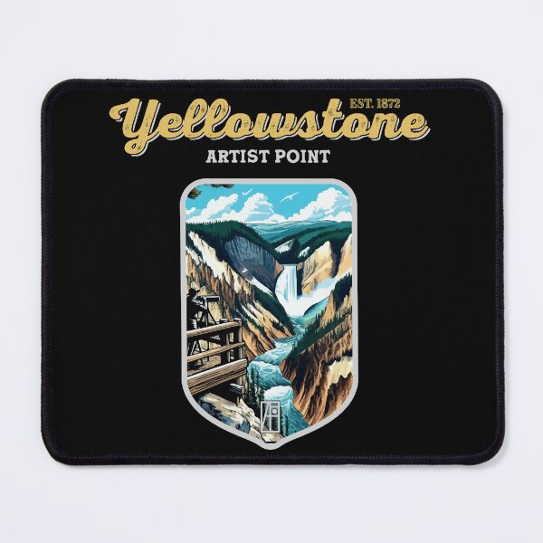 Item preview, USA - NATIONAL PARK - YELLOWSTONE - Yellowstone Artists Point -17 designed and sold by ArtProjectShop.
