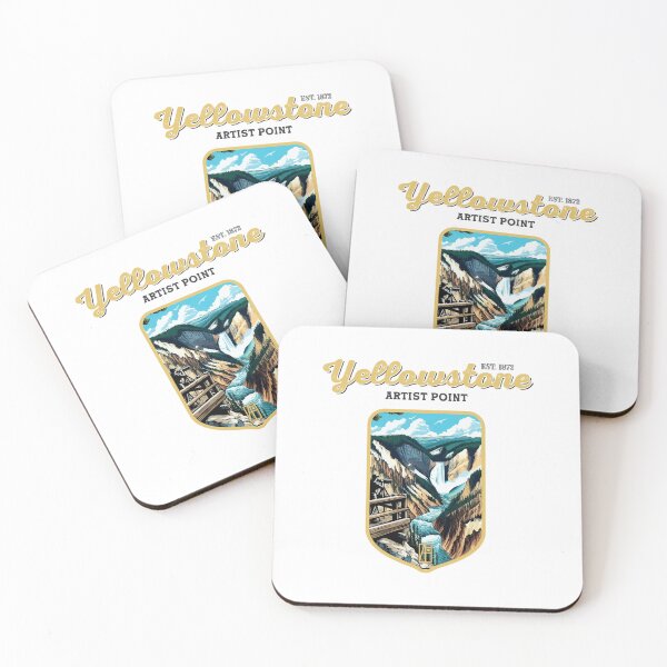 Item preview, USA - NATIONAL PARK - YELLOWSTONE - Yellowstone Artists Point -18 designed and sold by ArtProjectShop.