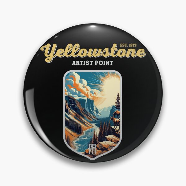 Item preview, USA - NATIONAL PARK - YELLOWSTONE - Yellowstone Artists Point -19 designed and sold by ArtProjectShop.
