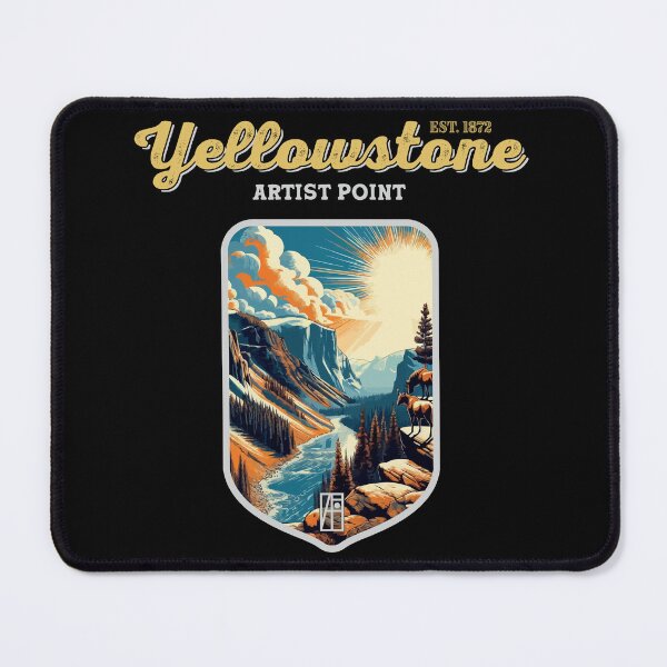 Item preview, USA - NATIONAL PARK - YELLOWSTONE - Yellowstone Artists Point -19 designed and sold by ArtProjectShop.