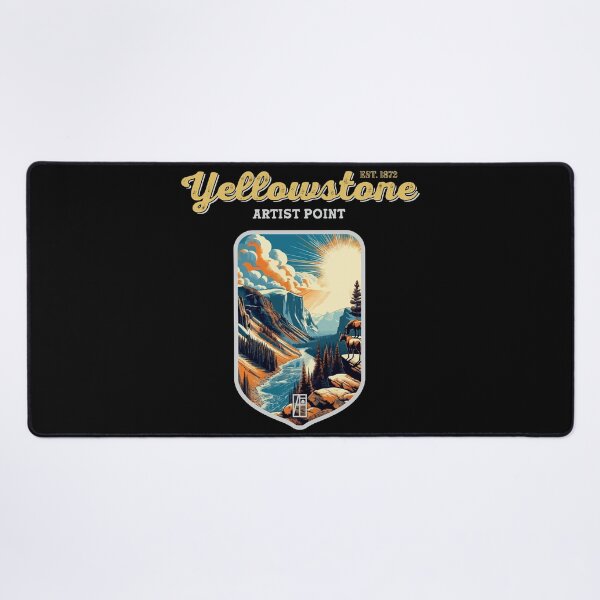 Item preview, USA - NATIONAL PARK - YELLOWSTONE - Yellowstone Artists Point -19 designed and sold by ArtProjectShop.
