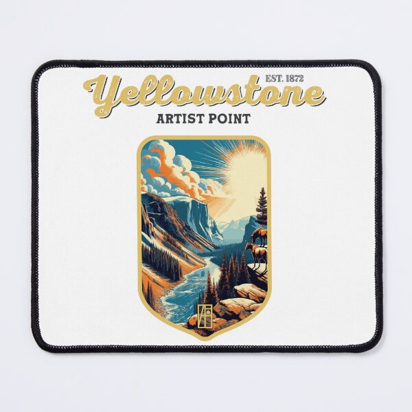 Item preview, USA - NATIONAL PARK - YELLOWSTONE - Yellowstone Artists Point -20 designed and sold by ArtProjectShop.