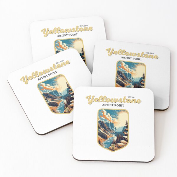 Item preview, USA - NATIONAL PARK - YELLOWSTONE - Yellowstone Artists Point -20 designed and sold by ArtProjectShop.
