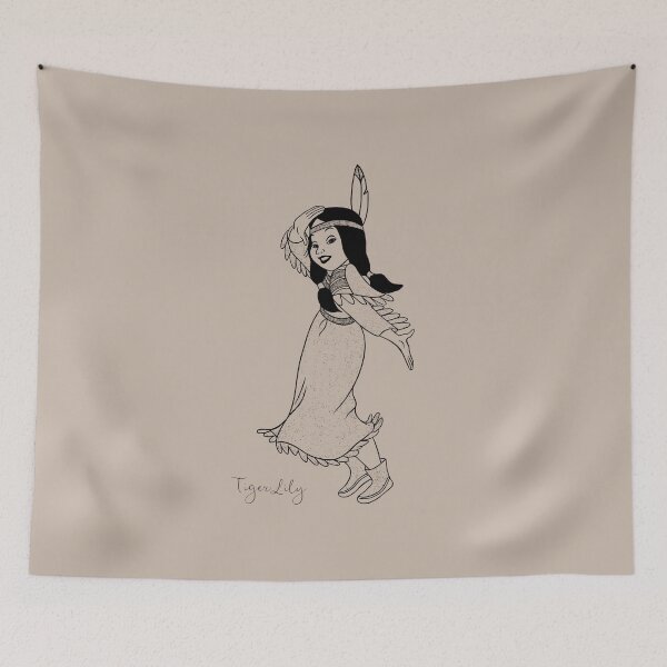 Item preview, Tiger Lily - Calligraphy designed and sold by Atropa Parcae.